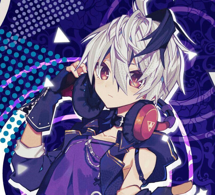 v flower art by miwashiba